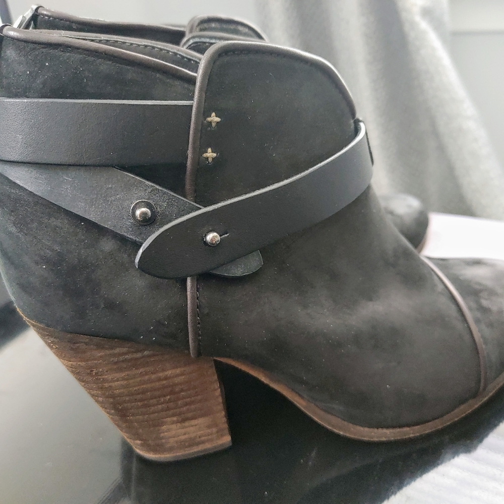 Rag & Bone Harrow Bone Leather Bootie 39.5